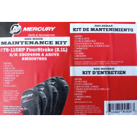 Servicesett motor Mercury 75 CV EFI 2.1L SeaPro 300h-2