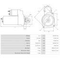 Starter BMW X3 2.5-1