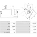 Starter Skoda FABIA 1.4-1